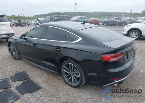 2019 Audi S5 3.0T Premium из США, поврежденный, VIN WAUA4CF54KA077672